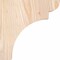 Ekena Millwork Yorktown Smooth Corbel, Douglas Fir, 3 1/2"W x 12"D x 12"H COR04X12X12YOR00SDF - alternate 4